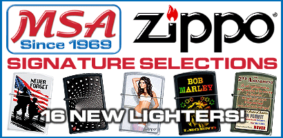 MSA/Zippo Signature Selection Lighters! Click Here!
