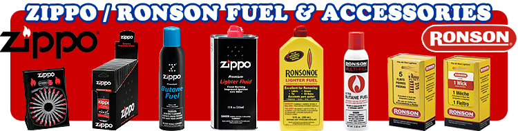 Zippo / Ronson Fuel & Accessories